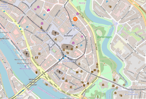 ein Stadtplan