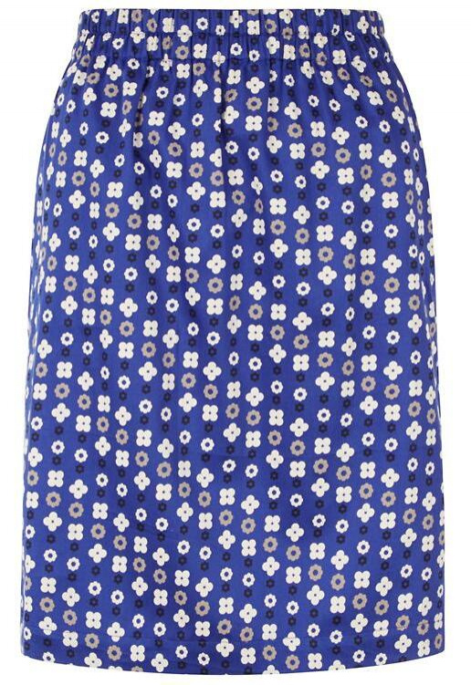 Rock "Lauren" - blau