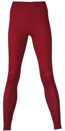 Women's Leggins wool / silk - malve