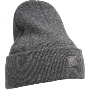 Woll-Beanie - dunkelgrau