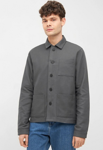 Givn Overshirt "Ben" - dukelgrau