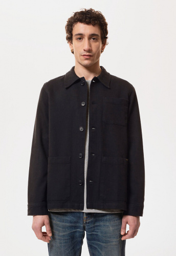 Nudie Jacket "Barney Worker" - schwarz