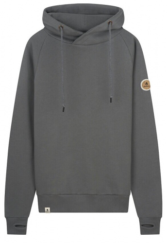 Hoodie "Cova" - smoked pearl