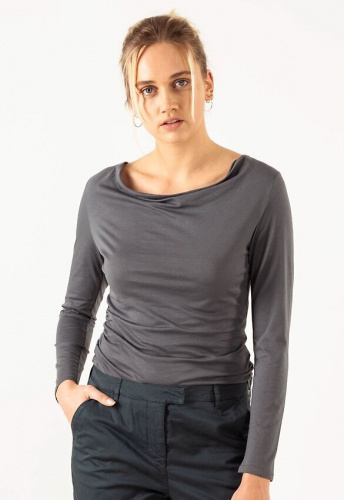 Cascade Neck Longsleeve - pine