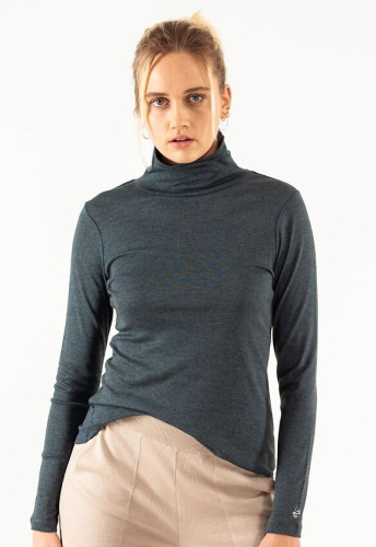 Roll Neck Longsleeve - pine