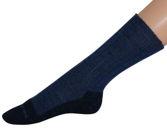 Hirsch Natur Trekking Socks - blue