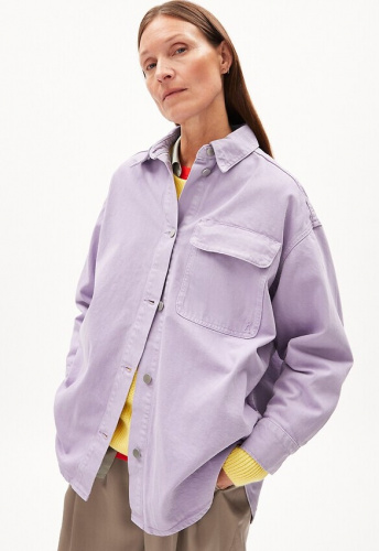 Overshirt "Taale GMT Dye" - lavender light