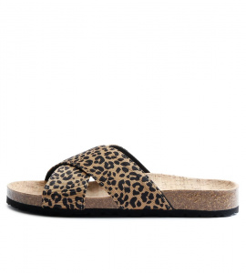 Sandale "Lilo Animal" (vegan) - camel