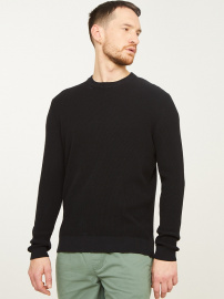 Strick-Pullover "Lupin" - black