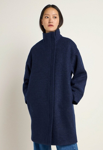 Lanius "Oversize Walkmantel" (Wolle) - midnight