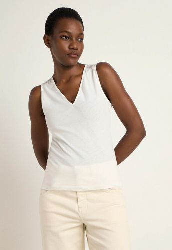Lanius "Lace Top" - off white