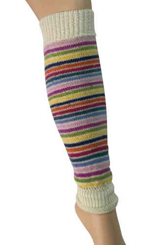 Vollplüsch-Stulpe aus Biowolle