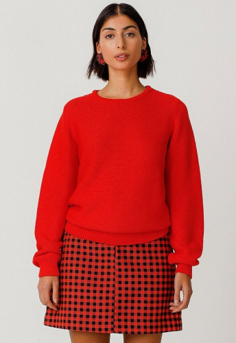 Strickpullover "Iradi" - rot