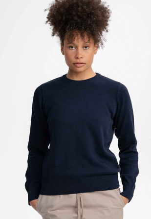 Knit Sweater "Dhana" - navy Knit Sweater "Dhana" - navy