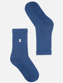 Socken "Bergenia Logo" - blue