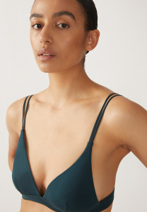 Triangle Bralette aus Modal "Osilaa" - teal stone
