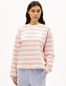 Sweatshirt "Iconic A Frankaa Bold" - undyed/rosalilly