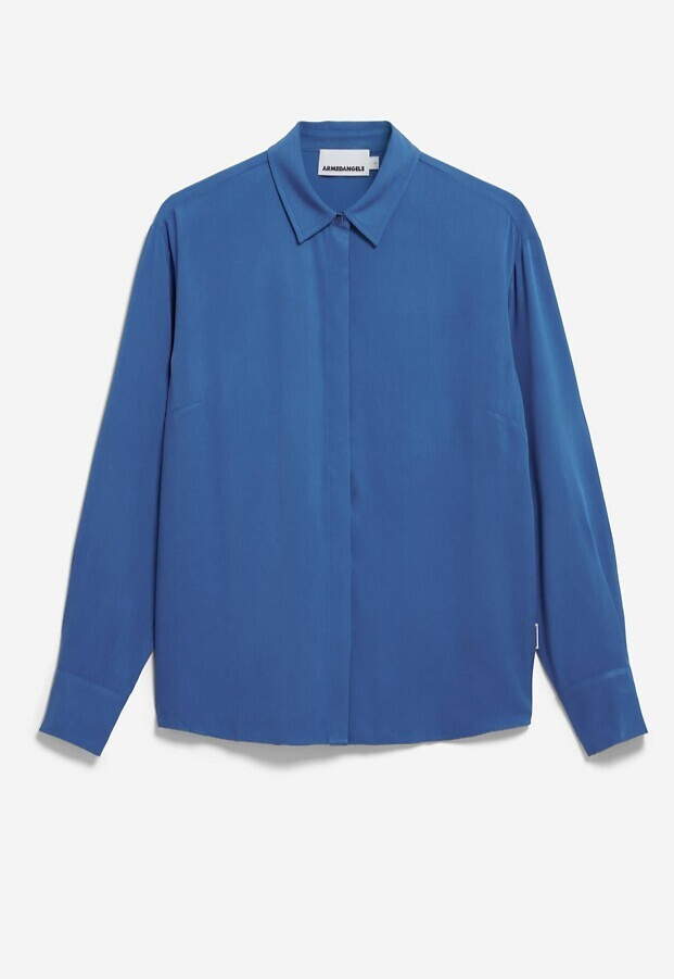 Bluse "Larisaana Longsleeve" - dark morning