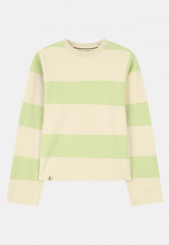 Sweater "Haaven" - green/pearled ivory