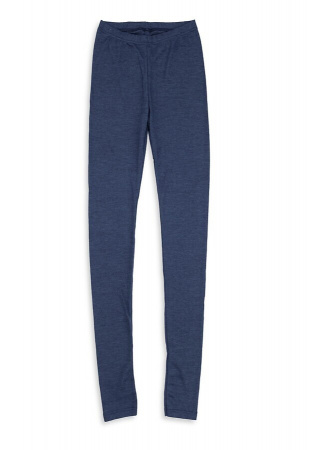 Damen Leggins Wolle / Seide - marine