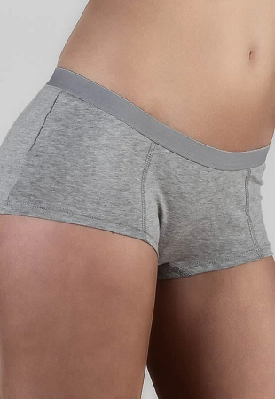 Damen Boyshort - grau