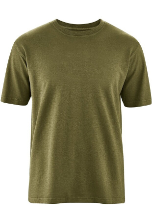 T-Shirt "Light Basic" (Hanf) - peat