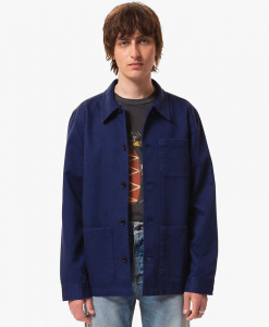 Nudie Jacket "Barney Worker" - mid blue