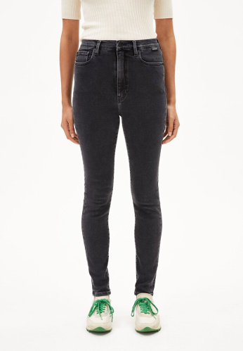 Jeans "Ingaa High Waist" - true black washed