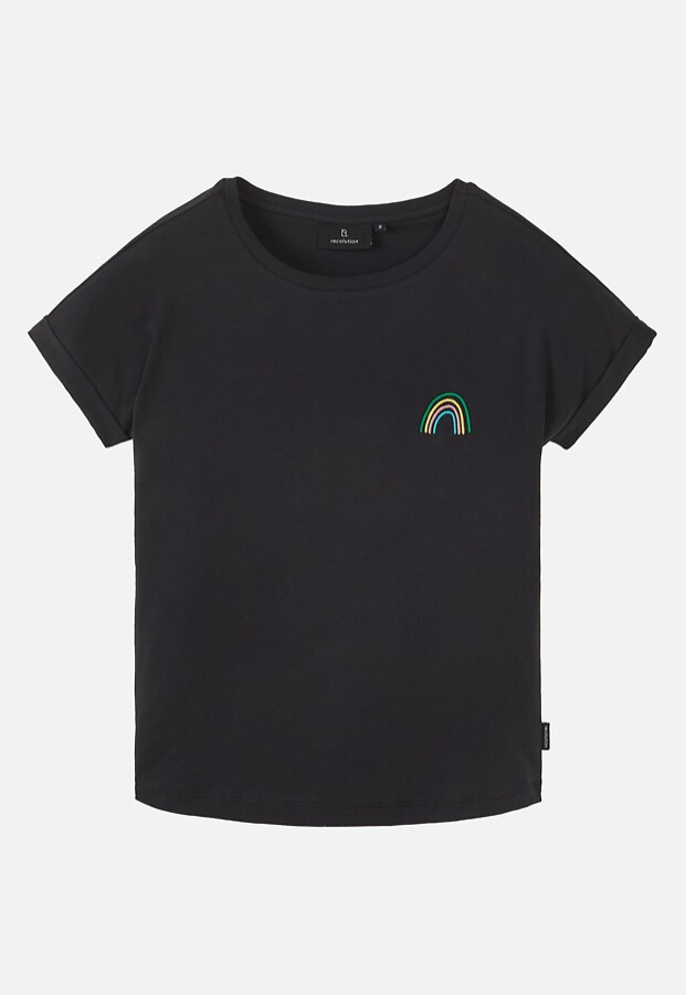 T-Shirt "Cayenne Rainbow" - black