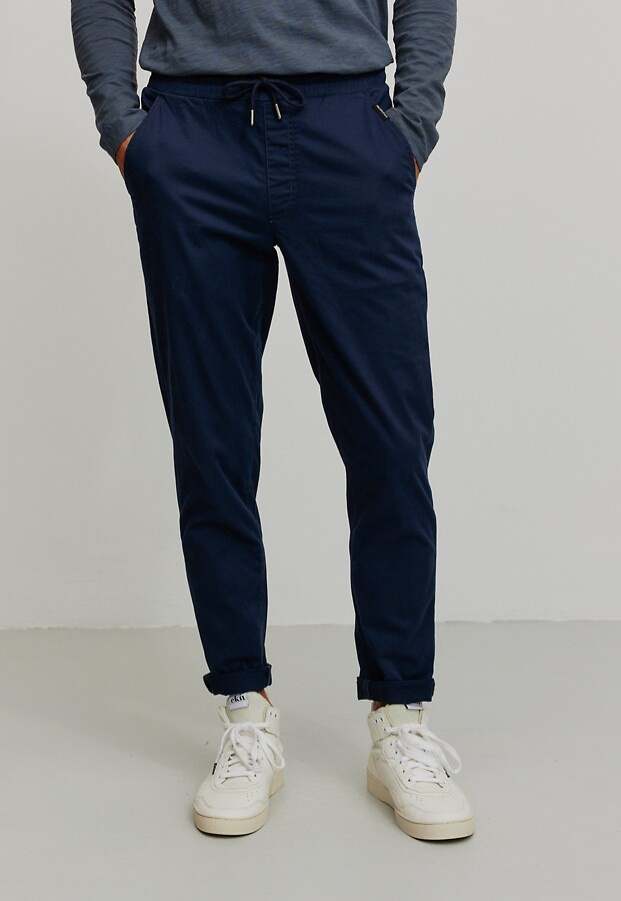 Jogg-Chino "Taro" - dark navy