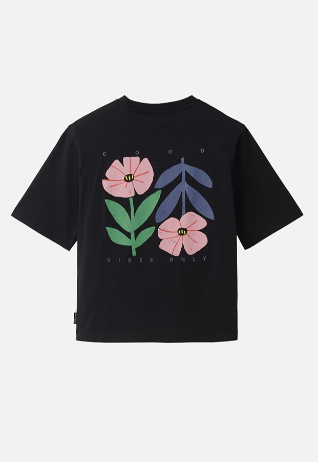 T-Shirt "Azolla Good Vibes" - black