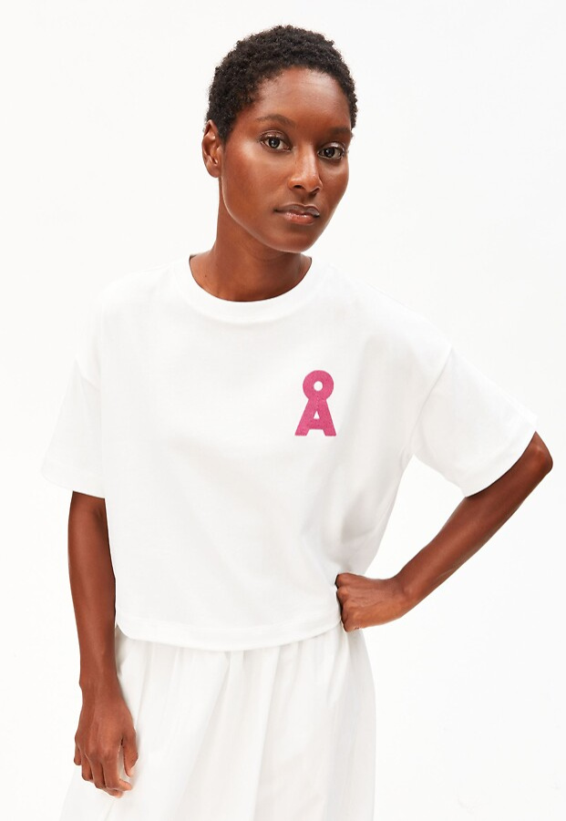 T-Shirt "Albertaraa" - white