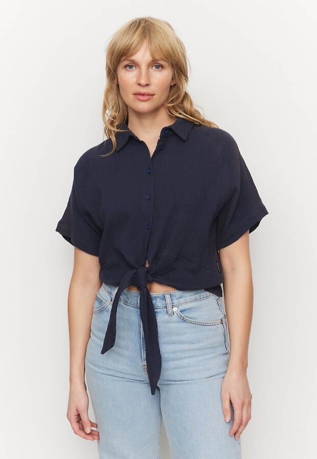 Blouse "Tulip" - navy