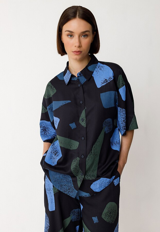 Bluse "Eukene" - cell