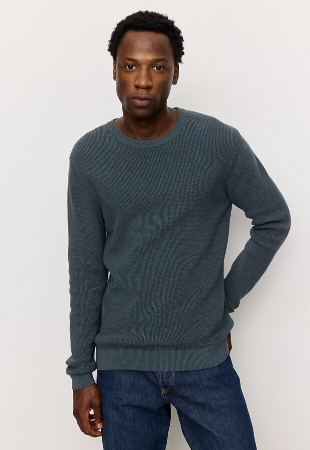 Feinstrick-Pullover "Bacopa" - teal