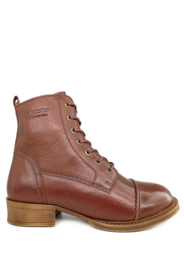 Ten Points Stiefelette "Pandora" - chocolate