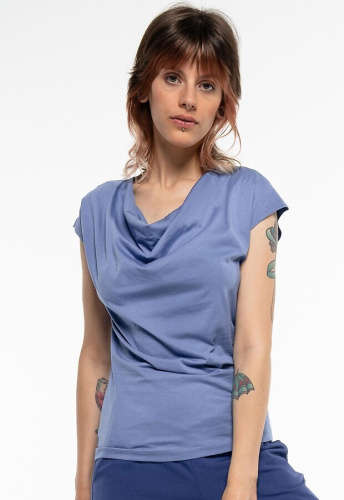 Short Cascade Shirt - blue eyes