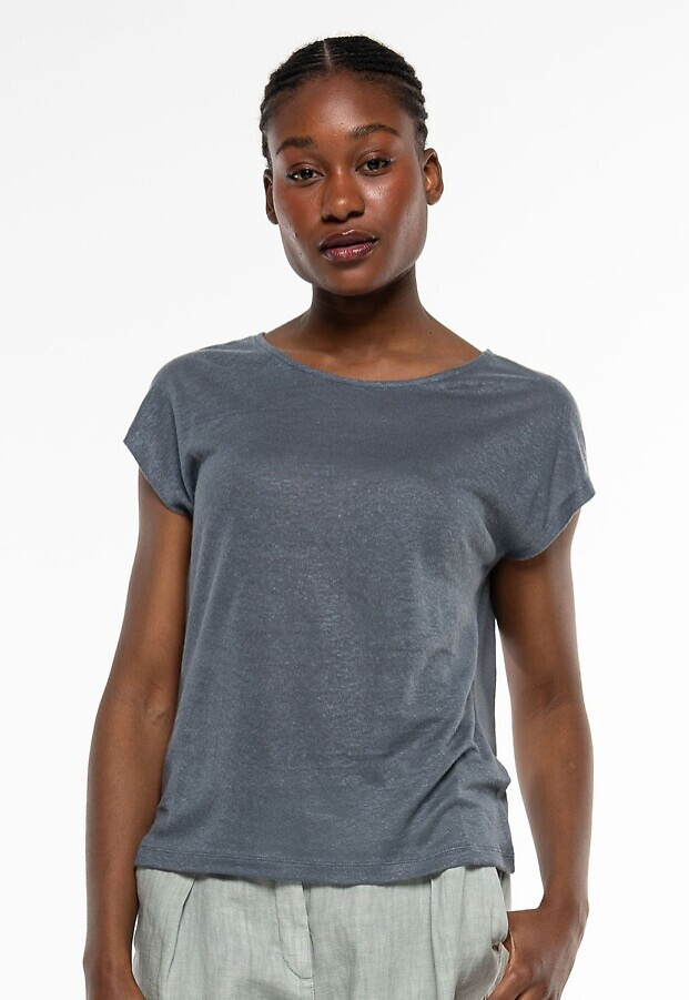 Leinen Shirt - pinie