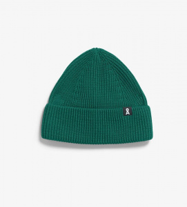 Wollstrickmütze "Nildaao Wool" - emerald green