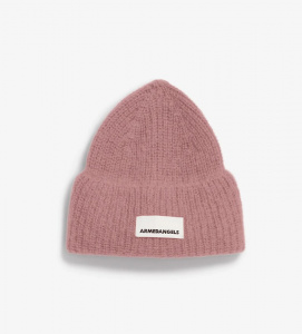 Woll/Mohair-Mütze "Snowaa" - light berry