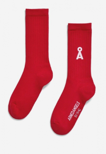 Socken "Saamus Bold" - scarlet red