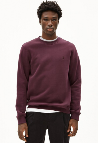 Sweatshirt "Baaro Fleece" - dark cranberry