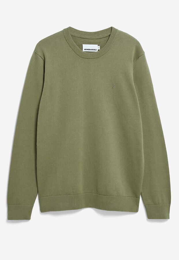 Feinstrickpullover "Loukaa" - fatigue green