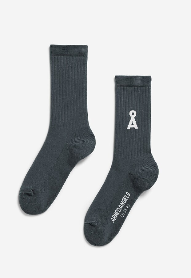 Socken "Saamus Bold" - space steel