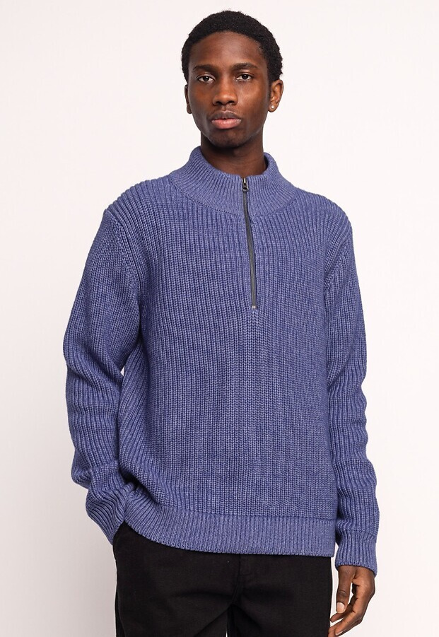 Woll-Troyer "Banjo" - bleu chine