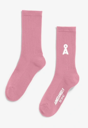 Socken "Saamus Bold" - washed berry