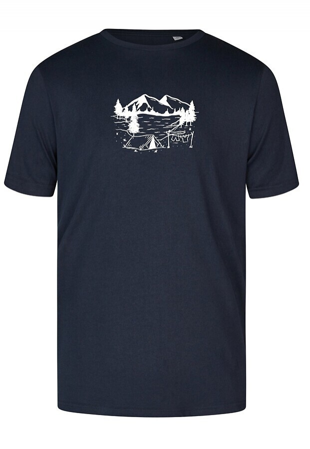 T-Shirt "Adventure" - nachtblau