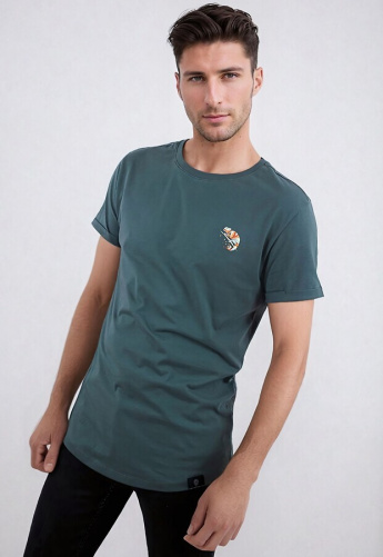 Herren T-Shirt "Chamäleon Small" - dark shadow