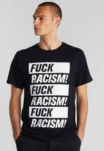 T-Shirt "Stockholm Fuck Racism" - black