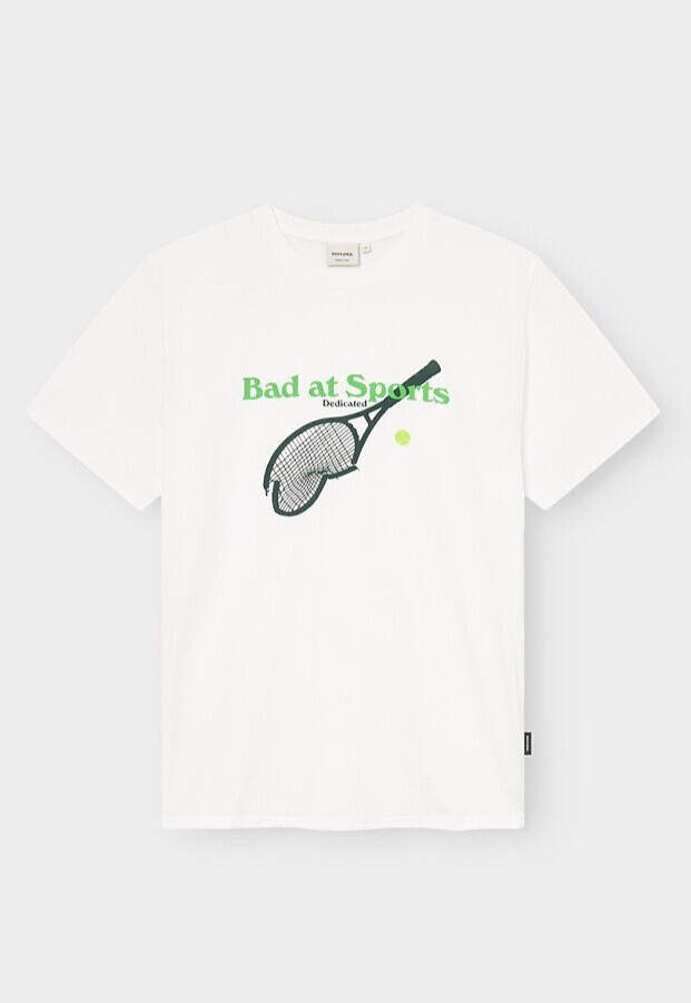 T-Shirt "Stockholm Bad At Sports" - weiß